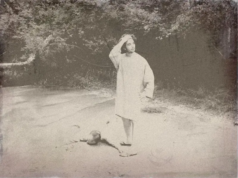 Dismay before the tragedy — historical reenactment