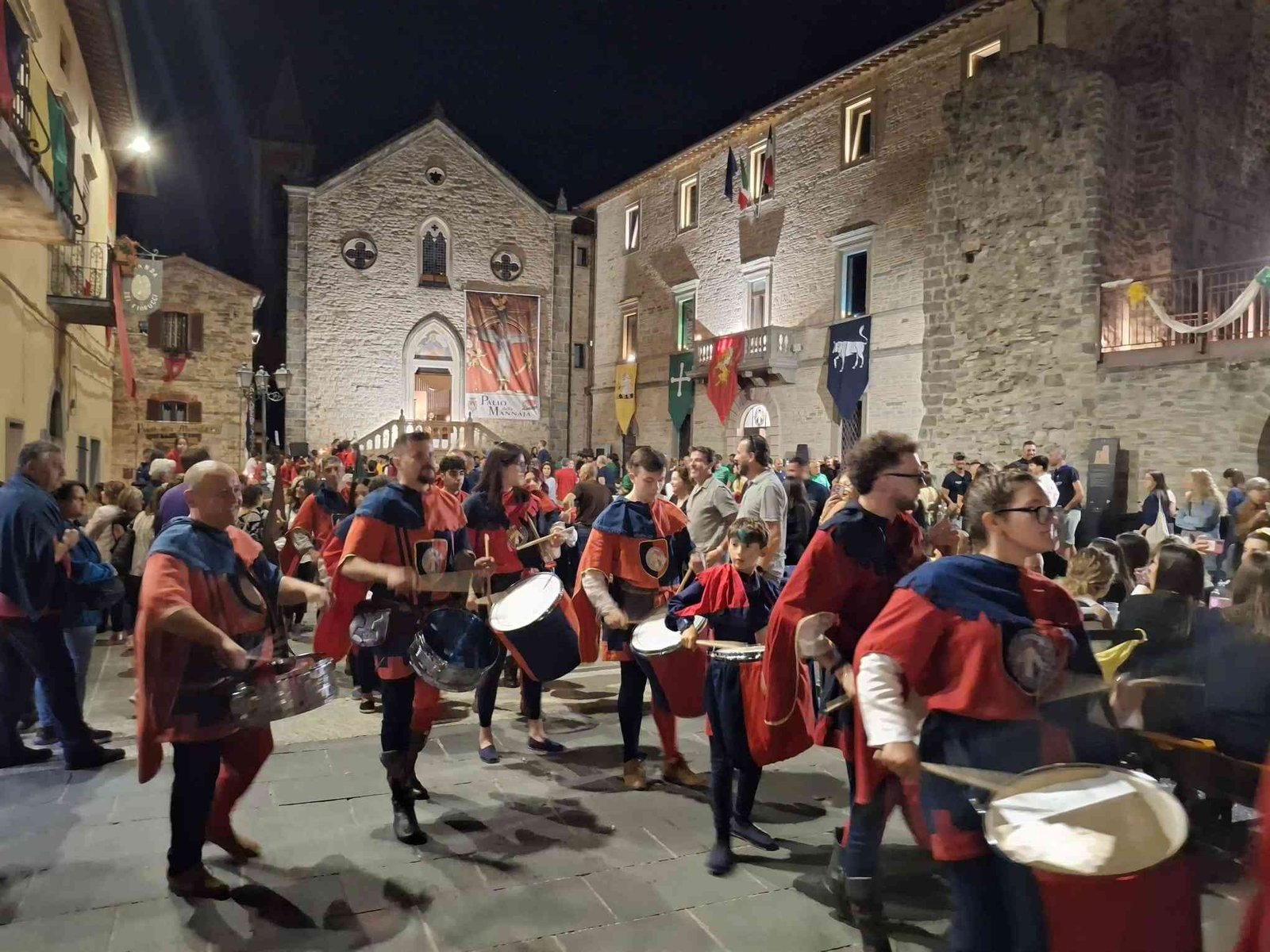 Medieval games at the Palio della Mannaja in Pietralunga
